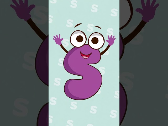 Alphabet Letter S | ABC Phonics Song