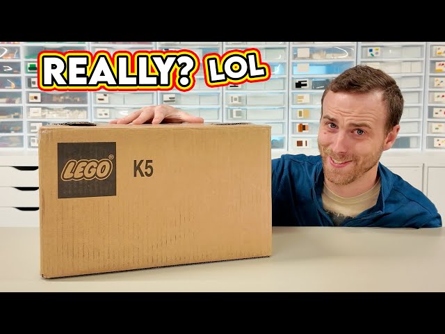 Ummm okay... LEGO UNBOXING... You've gotta be kidding lol