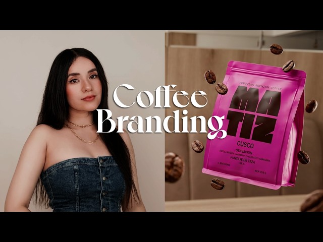 Designing a Coffee Brand from Scratch | Part 1: Branding & 3D