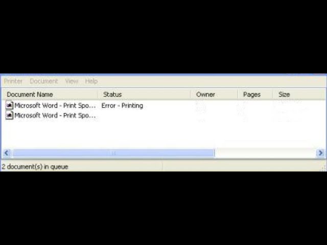 How to Fix Error Printing Message on Windows 10