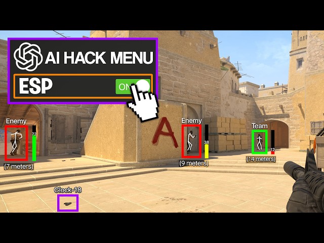 Can AI Make CS2 Hacks?