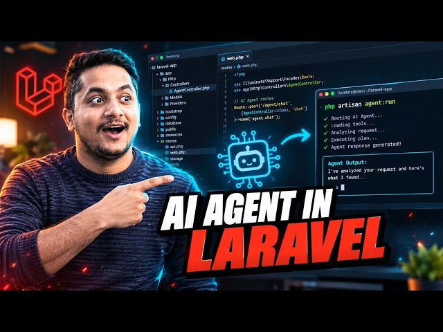 I Built a Real AI Agent in Laravel in 16 Minutes