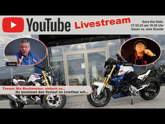 LiveStream mit George & Himmi