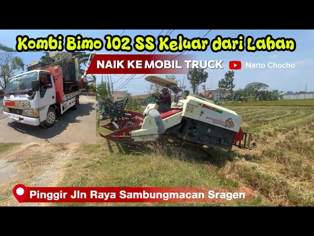 Kombi Bimo 1O2 SS | Keluar dari Lahan Naik ke Mobil Truck Elf 