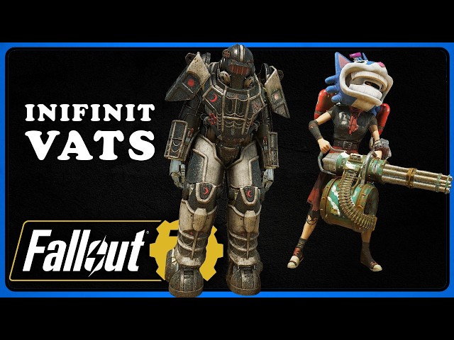 Infinit Vats Vangeance MiniGunner - Bloodied Heavy is Back - Fallout 76
