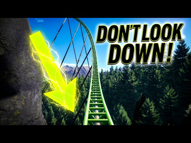 BEWARE OF THE FALL! 🎢 VR Roller Coaster