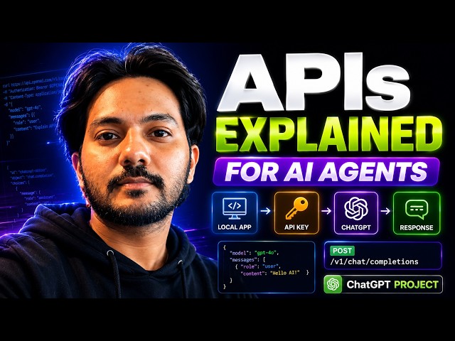 You Can’t Build AI Agents Without This — APIs Explained (with a ChatGPT Project)