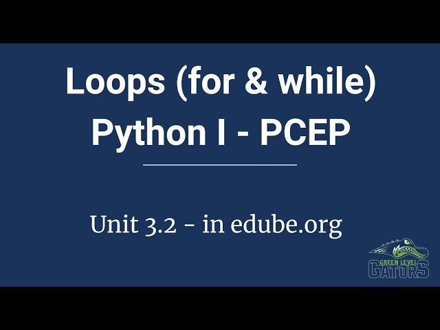 For Loops and While Loops with Range Function Break and Continue
