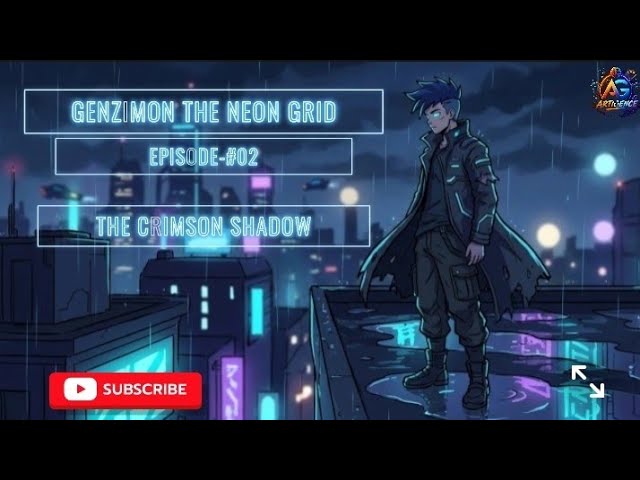 GENZIMON THE NEON GRID EPISODE-#02 THE CRIMSON SHADOW