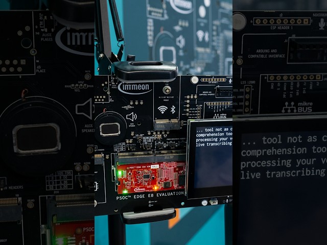 What happens when speech-to-text no longer depends on the cloud? | Infineon