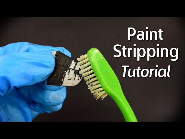 Removing Paint From Your Scale Models | Tutorial