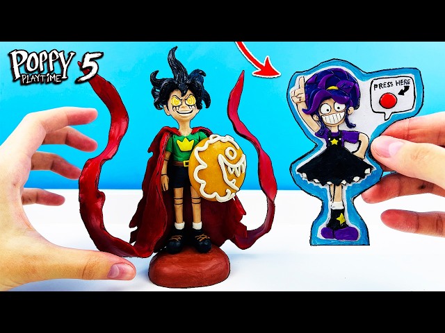 Making Poppy Playtime Chapter 6 - RORY & Lily Lovebraids with Clay