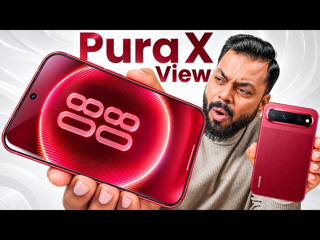 Huawei Pura X View Unboxing & First Look ⚡ Is This REAL?