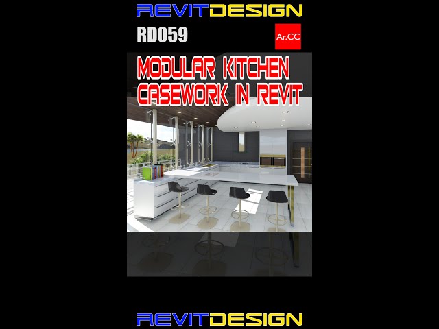 Revit Kitchen Casework #Shorts