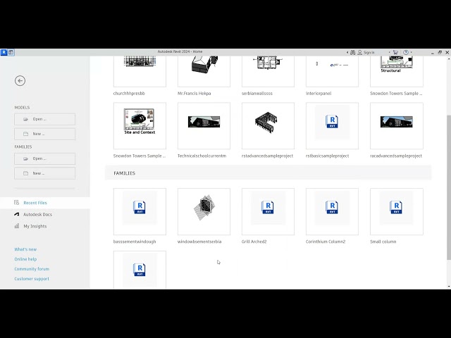 Setting up a project in Revit || Archilab