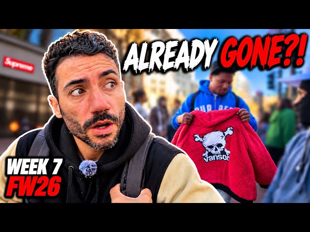 Supreme Week 7 Was More Limited Than I Expected… | FW26 San Francisco