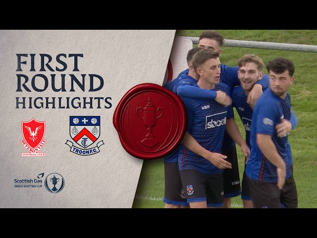 Deveronvale v Troon | Scottish Gas Scottish Cup First Round Highlights