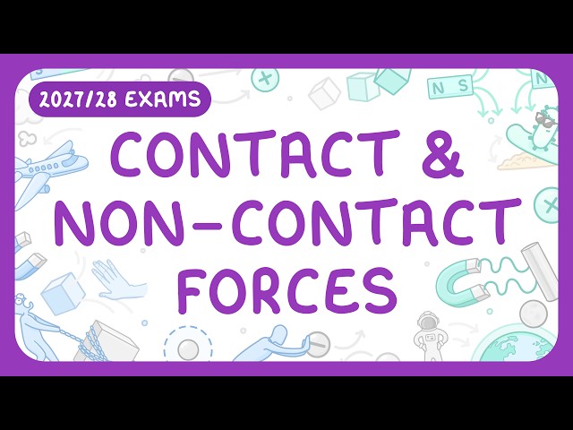 GCSE Physics - Contact & Non-contact Forces (2027/28 exams)