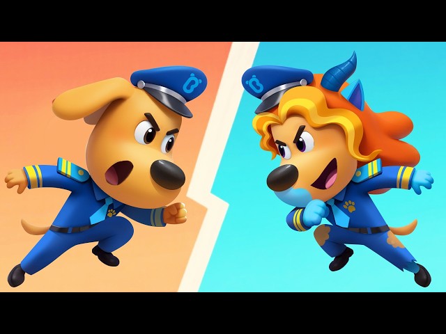 Two Labradors! | Safety Rules for Kids | Police Cartoon | Sheriff Labrador | BabyBus TV