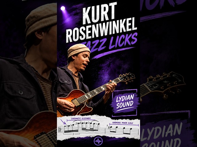 Kurt Rosenwinkel – Lydian Arpeggios & Open Intervals 🎸