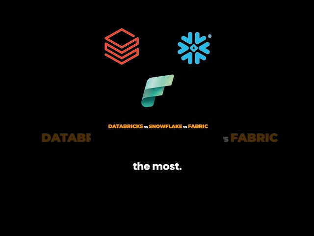 Snowflake vs Databricks: Why you're panicking for no reason #dataengineering #tech #cloud
