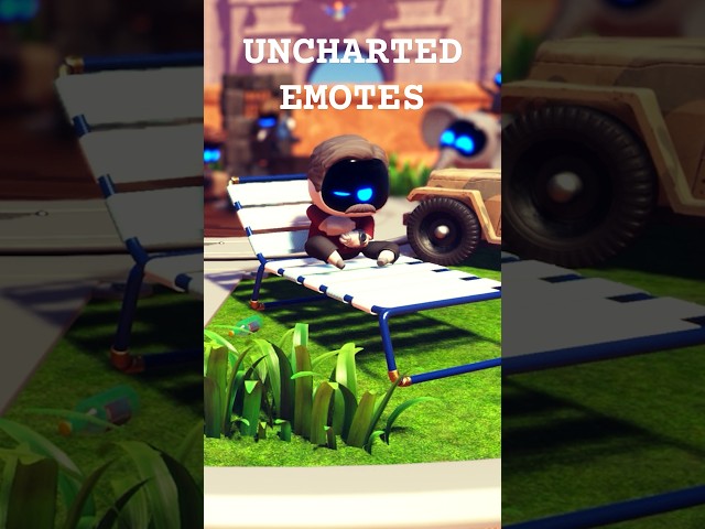 Uncharted Character Moves in Astro Bot #uncharted #playstation5 #playstation #ps5