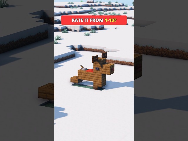 Minecraft Christmas Build Hacks #minecraft