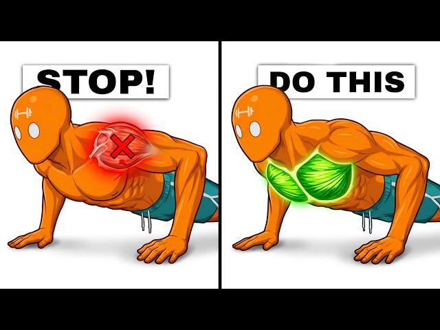 You're doing push-ups wrong... this is why you're not getting stronger