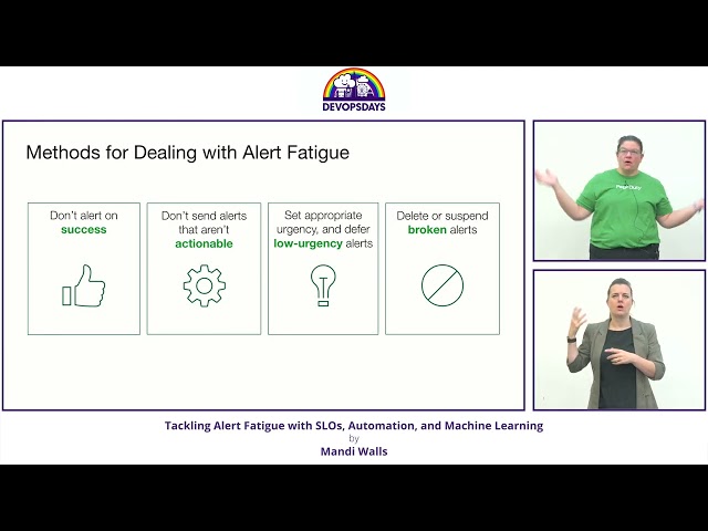 Mandi Walls - Tackling Alert Fatigue with SLOs, Automation, and Machine Learning