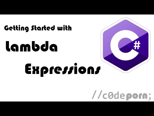 Getting Started with Lambda Expressions with Jeremy Clark