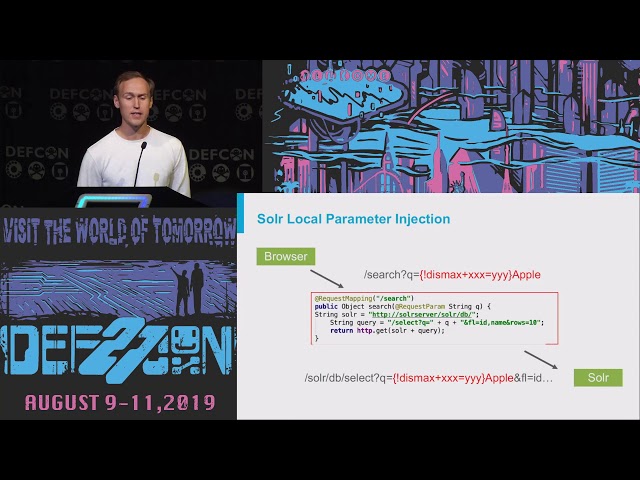 Michael Stepankin - Apache Solr Injection- DEF CON 27 Conference
