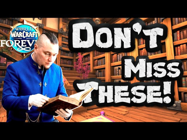 WoW Forever Book Guide: OP Gear With Minimum Effort
