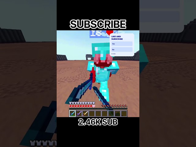 minecraft pvp fight play pvp shorts #minecraft #dkgamerz53