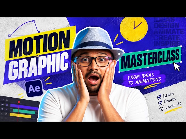 After Effects Text Animation Masterclass Course Trailer