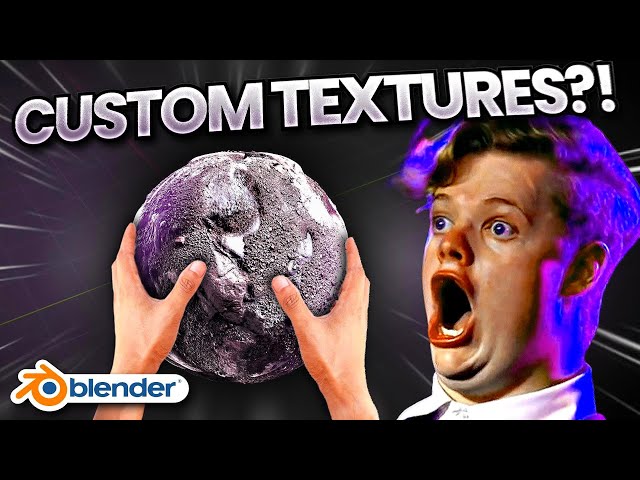 How to Make Your Own Textures for BLENDER (Tutorial)