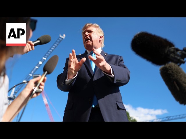 Trump says the US removed bombers from a UK air base due to 'threats'
