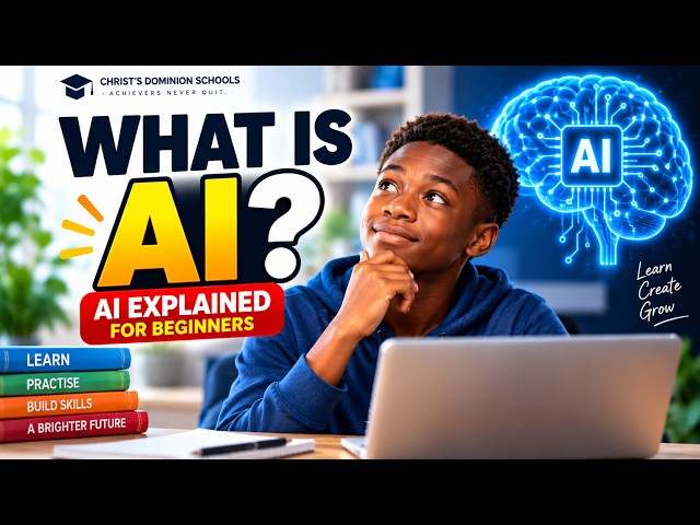 WHAT IS AI ? | AI EXPLAINED FOR BEGINNERS