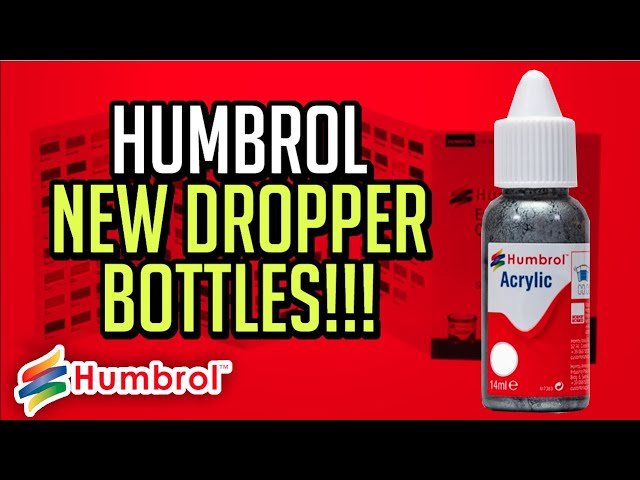 HUMBROL NEW PRODUCTS REVEALED 2020 DROPPER BOTTLE !!!! Scale Model News