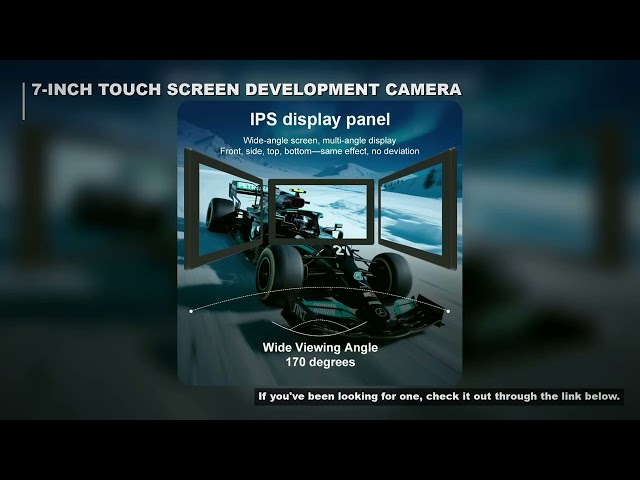 7-inch IPS touch screen development board (ESP32-P4/C6), supporting shell and camera