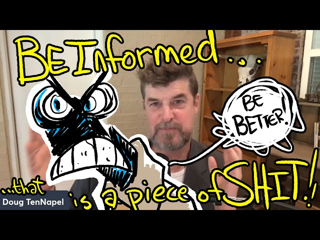 THE NEWS: So Do You Guys Just Not Know Doug TenNapel Is A Piece Of Shit Or What?
