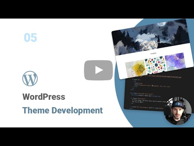 #05: Blog Post Page - WordPress Theme Development Tutorial
