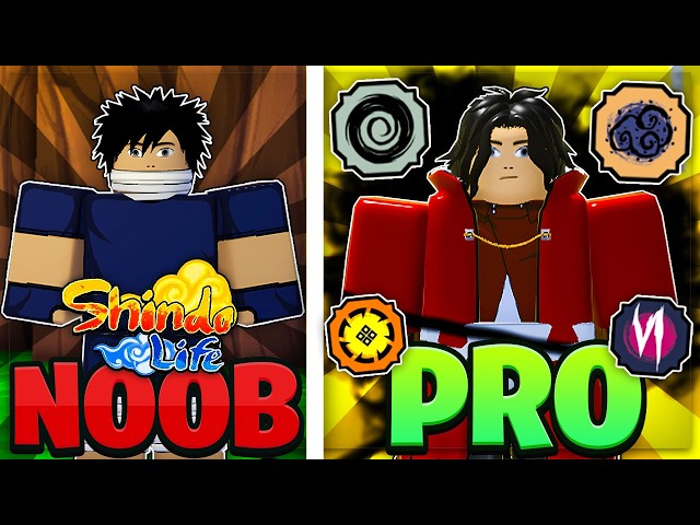 I Went From NOOB to PRO (F2P) in Shindo Life!