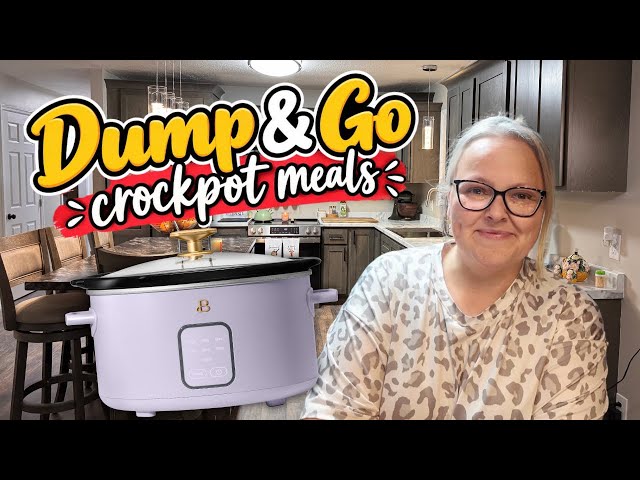 Time To Bring Out The Crockpot! 3 Dump & Go Crockpot Recipes For Crock-Tober