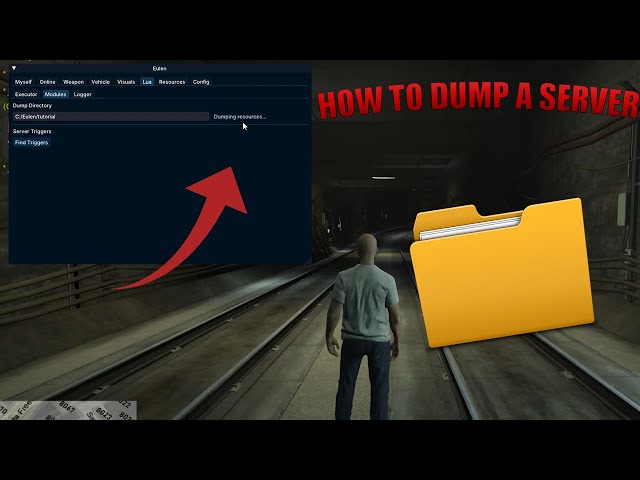 How to use FiveM Dumper to get files and scripts from any server -Eulen Cheat always working updated