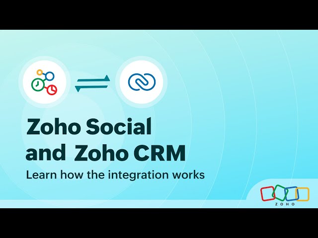 Zoho Social x Zoho CRM Integration