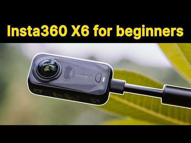Insta360 X6 - tutorial and full guide, how to edit 360 videos