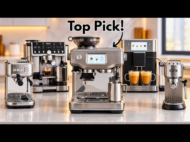 5 Best Espresso Machines 2026 | Top 5 Home Espresso Machines