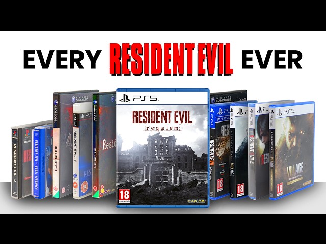 Unboxing Every Resident Evil Game Ever (1996-2026)