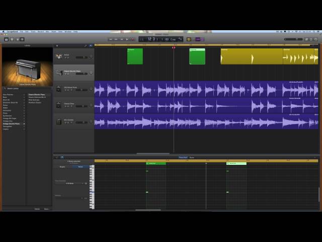 Garageband Tutorial - Drum breaks