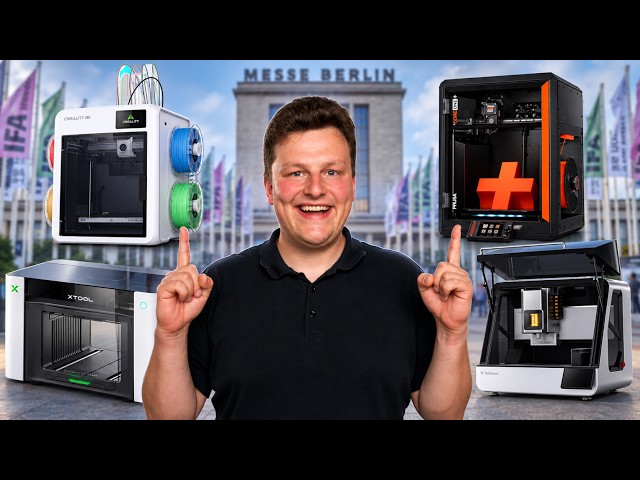 I went to Europe's biggest tech show to find 3D printers you have never seen before